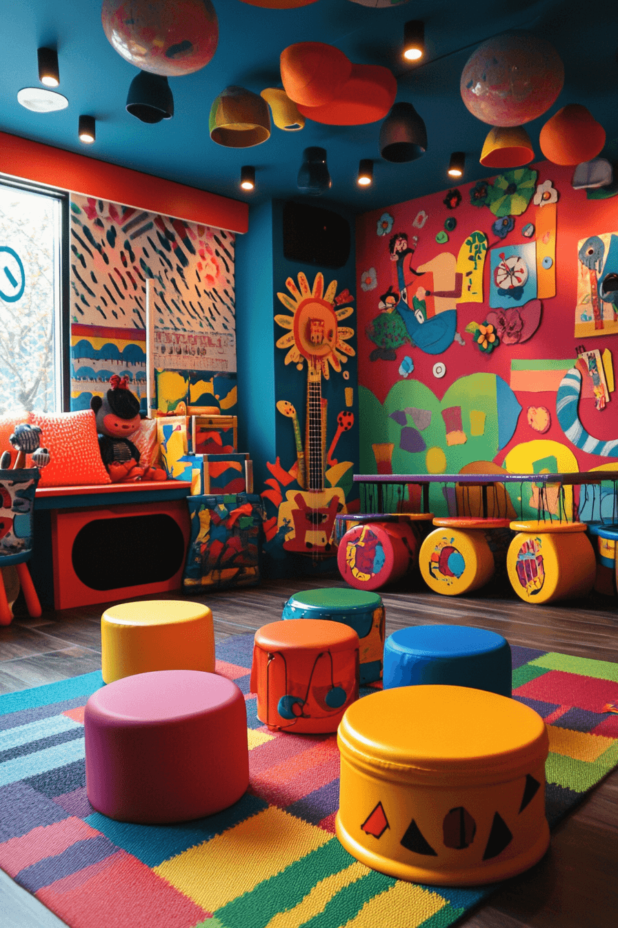 15+ Street Style Room Ideas That Bring Urban Energy Into Your Home 19 Street Performer Playroom