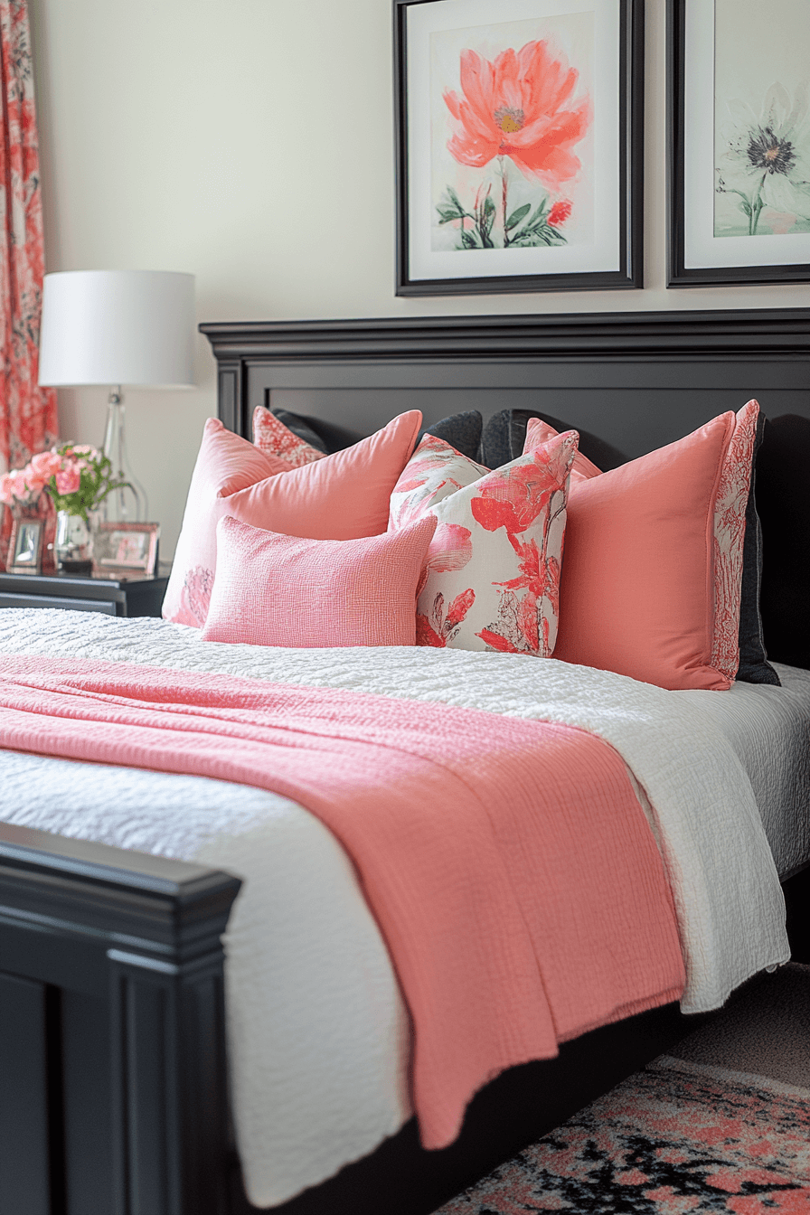 15+ Pink and Black Bedroom Ideas That Blend Playfulness and Sophistication 19 Timeless Pink And Black Aesthetic