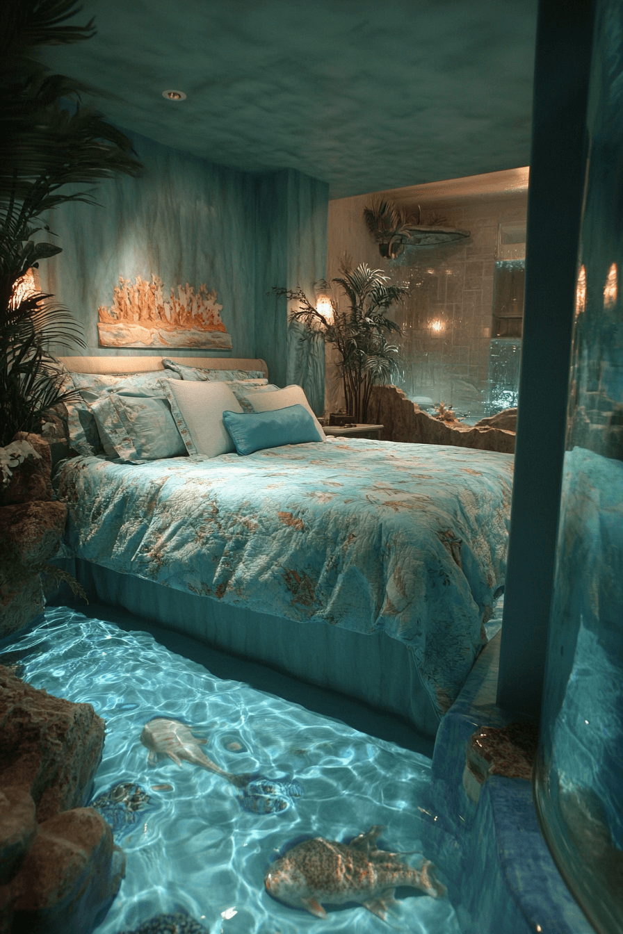 17+ Zen Bedroom Designs for a Restful and Restorative Escape 19 Tranquil Water Inspired Room