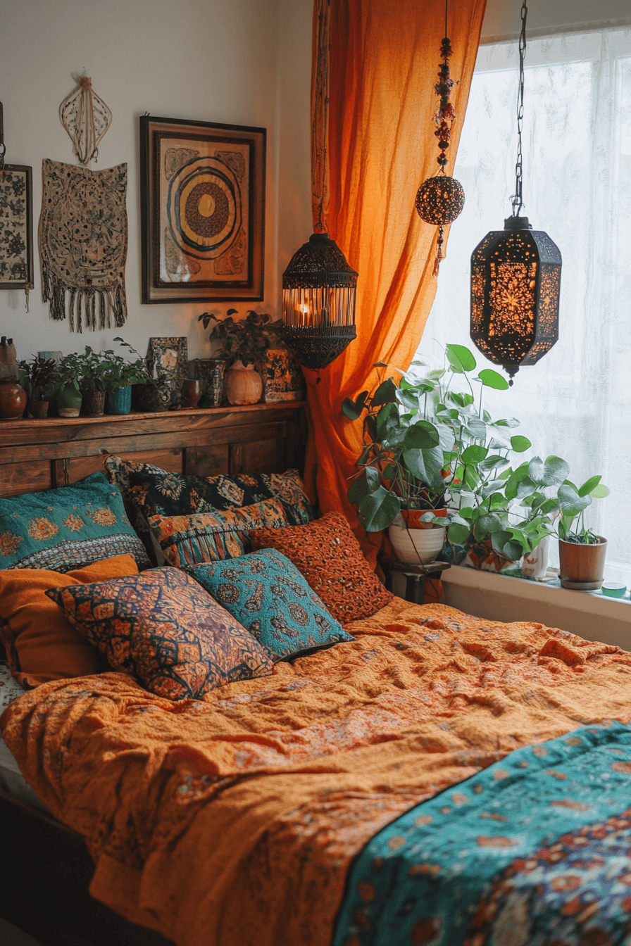 18+ Boho Witchy Bedroom Ideas for a Budget-Friendly Magical Makeover 19 Wanderers Magic Den