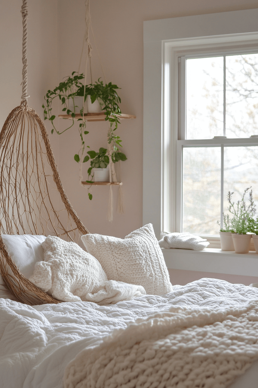 15+ Pink Boho Bedroom Ideas That Blend Playfulness and Serenity 19 Whimsical Pink Boho