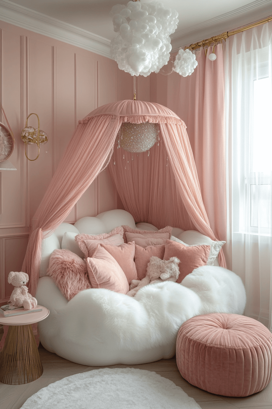 27+ Luxury Kids Bedroom Designs That Encourage Play and Rest 2 Dreamy Luxe Retreat Suite