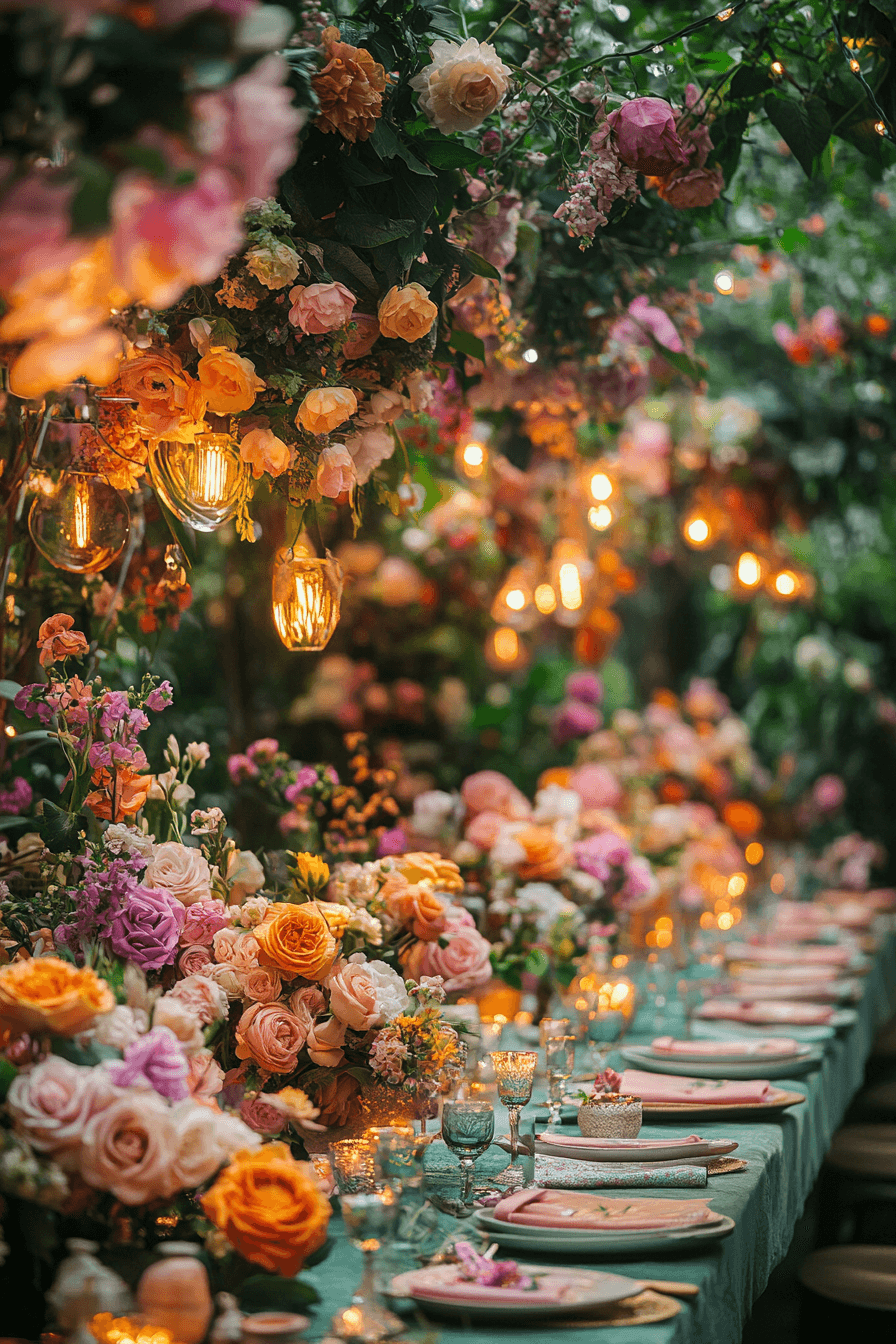 18+ Garden Party Decor Ideas That Bring Elegance to Outdoor Gatherings 2 Magical Garden Fantasy