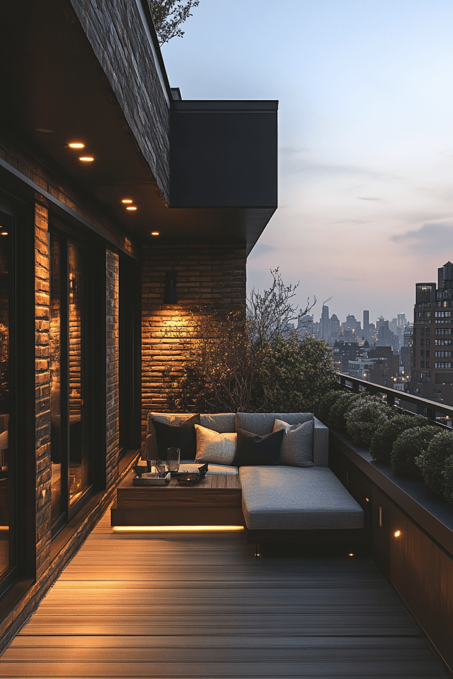 19+ Small Apartment Balcony Ideas to Inspire a Space Full of Charm 2 Minimalist Peace Oasis