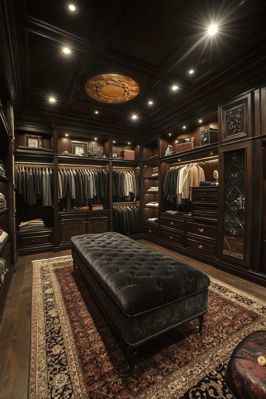 17+ Walk In Closets Designed to Showcase Your Unique Style 2 Mirror Brilliance