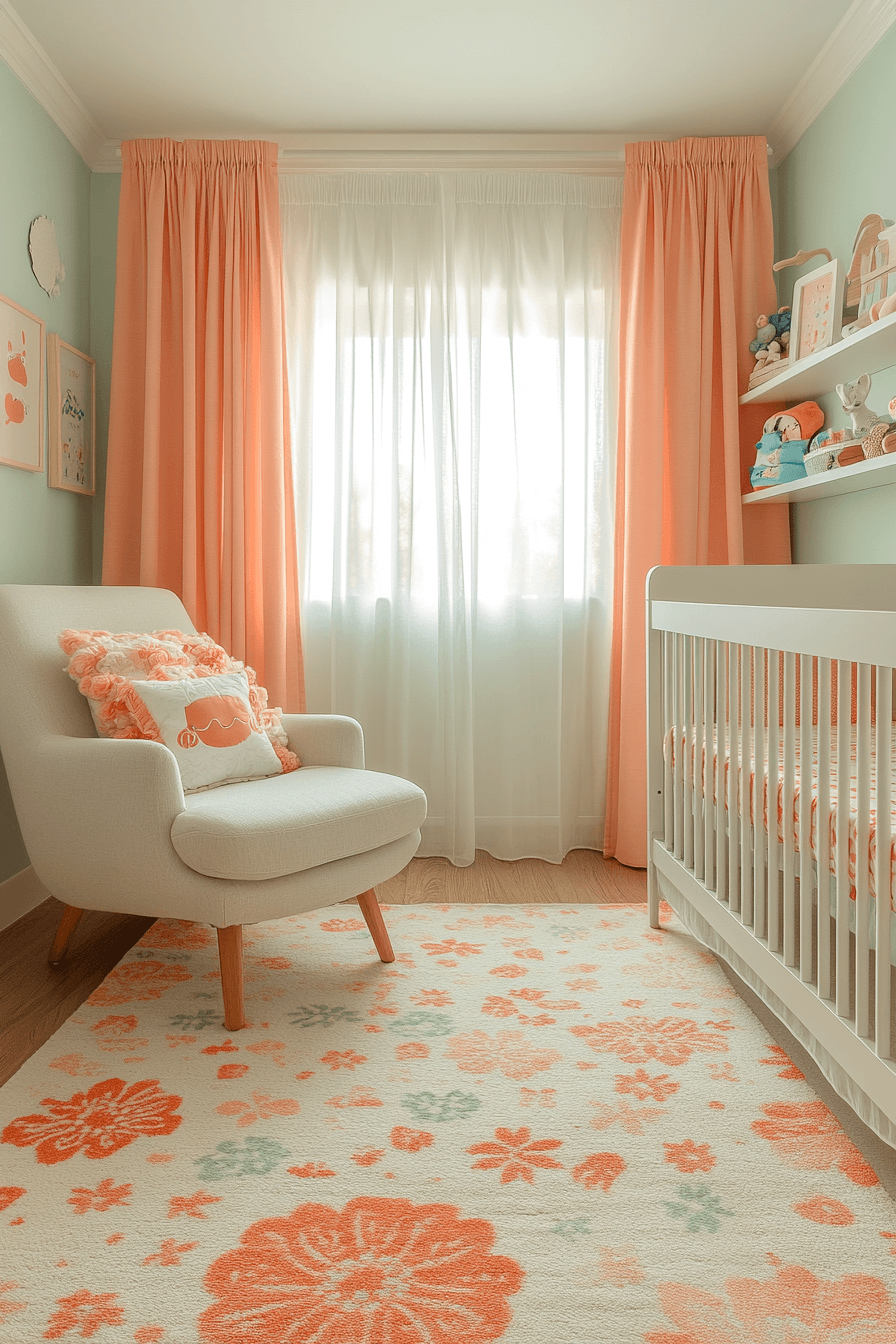17+ Nursery Room Ideas for a Girl That Grow Gracefully With Her 2 Pastel Serenity Space