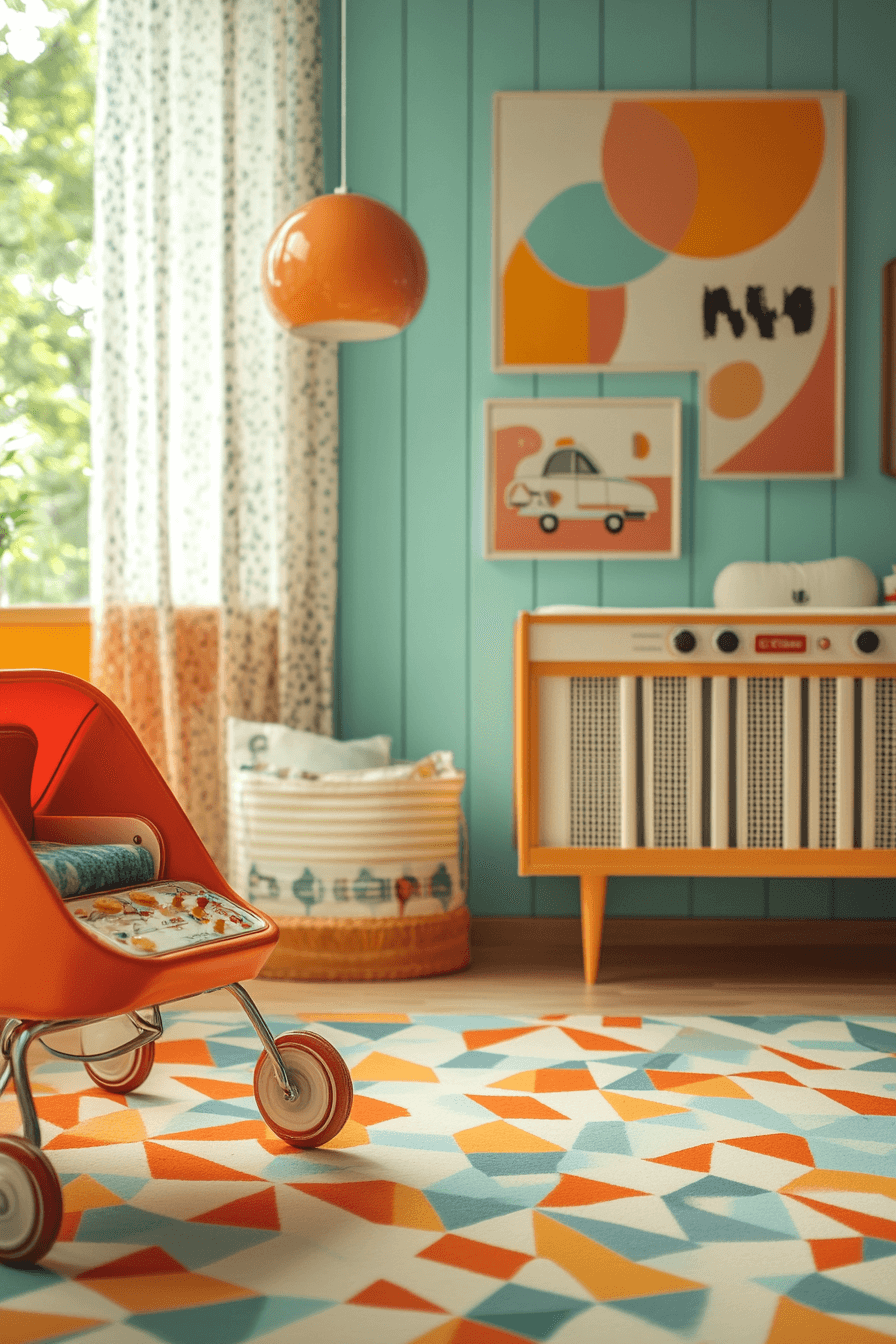 18+ Vintage Inspired Nursery Looks to Create a Dreamy Baby Haven 2 Retro 1950s Baby Room