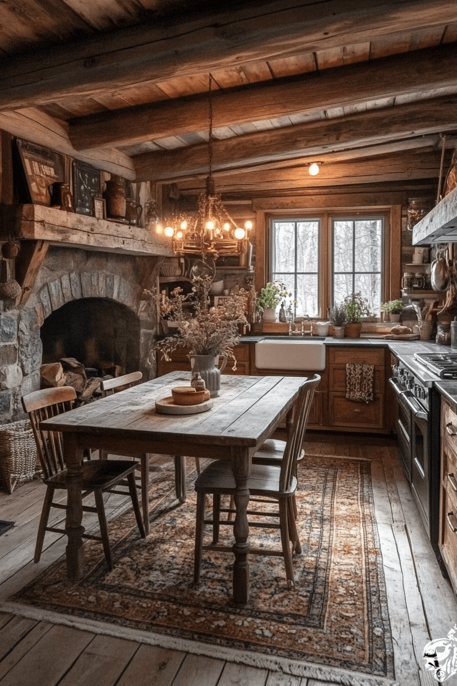 17+ Antique Kitchen Decor Concepts for Small Yet Stunning Spaces 2 Rustic Farmhouse Antique Kitchen