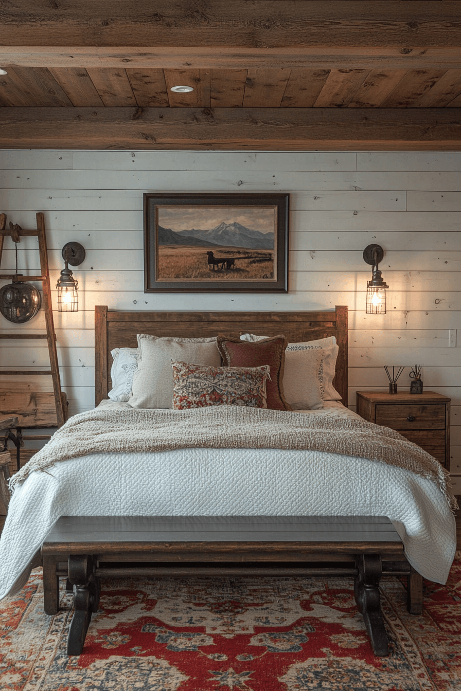 18+ Vintage Bedroom Ideas That Capture Old-World Elegance With Ease 2 Rustic Farmhouse Vintage Bedroom
