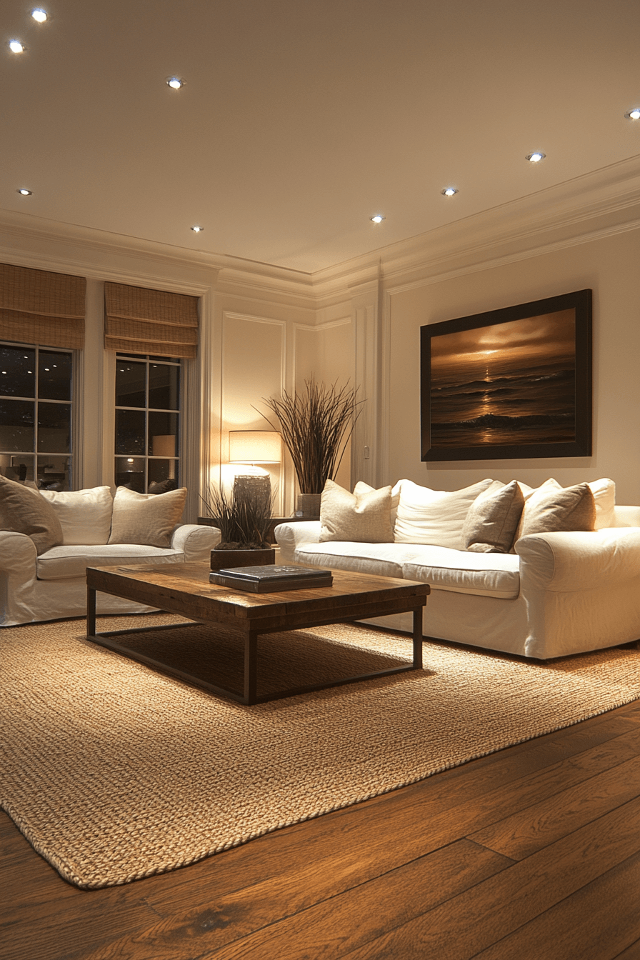 18+ Cozy Lighting Living Room Inspirations That Brighten Every Mood 2 Soothing Ambient Lighting In Your Cozy Living Room