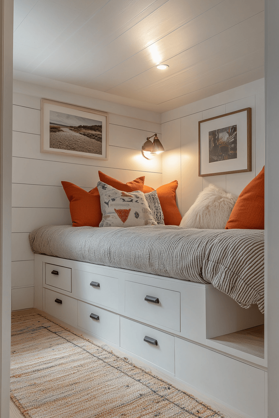 24+ Small Apartment Ideas That Maximize Space Without Sacrificing Style 2 Under Bed Storage