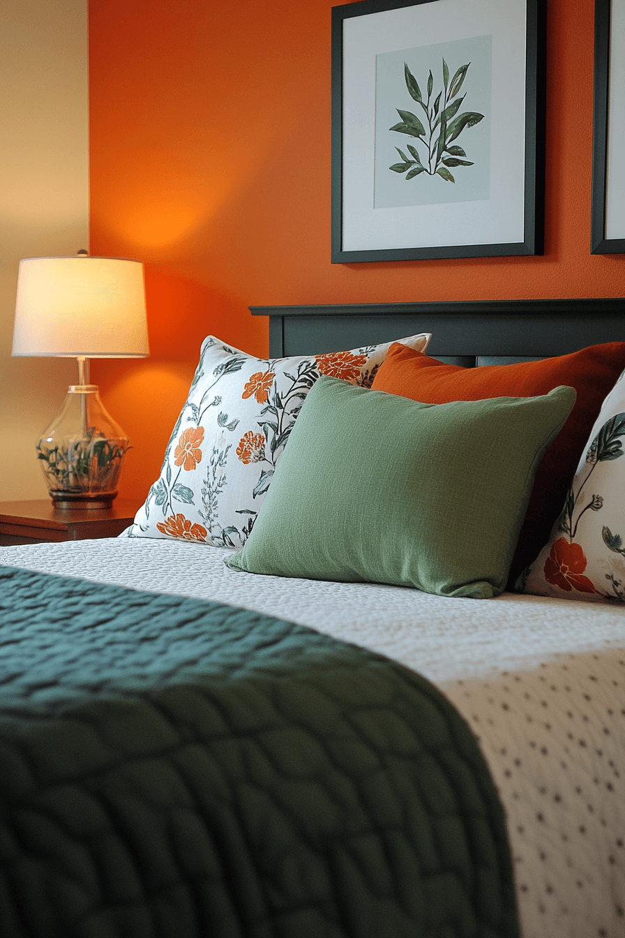 15+ Green and Terracotta Bedroom Ideas That Prove Natural Colors Inspire Serenity 20 Bold Green Accents In Terracotta Bliss