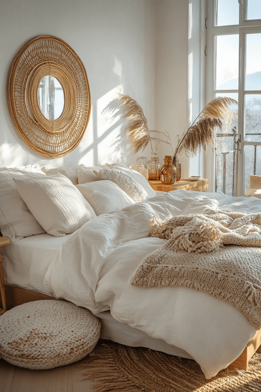 21+ Boho Coastal Bedroom Inspiration for a Space Full of Personality 20 Golden Coast