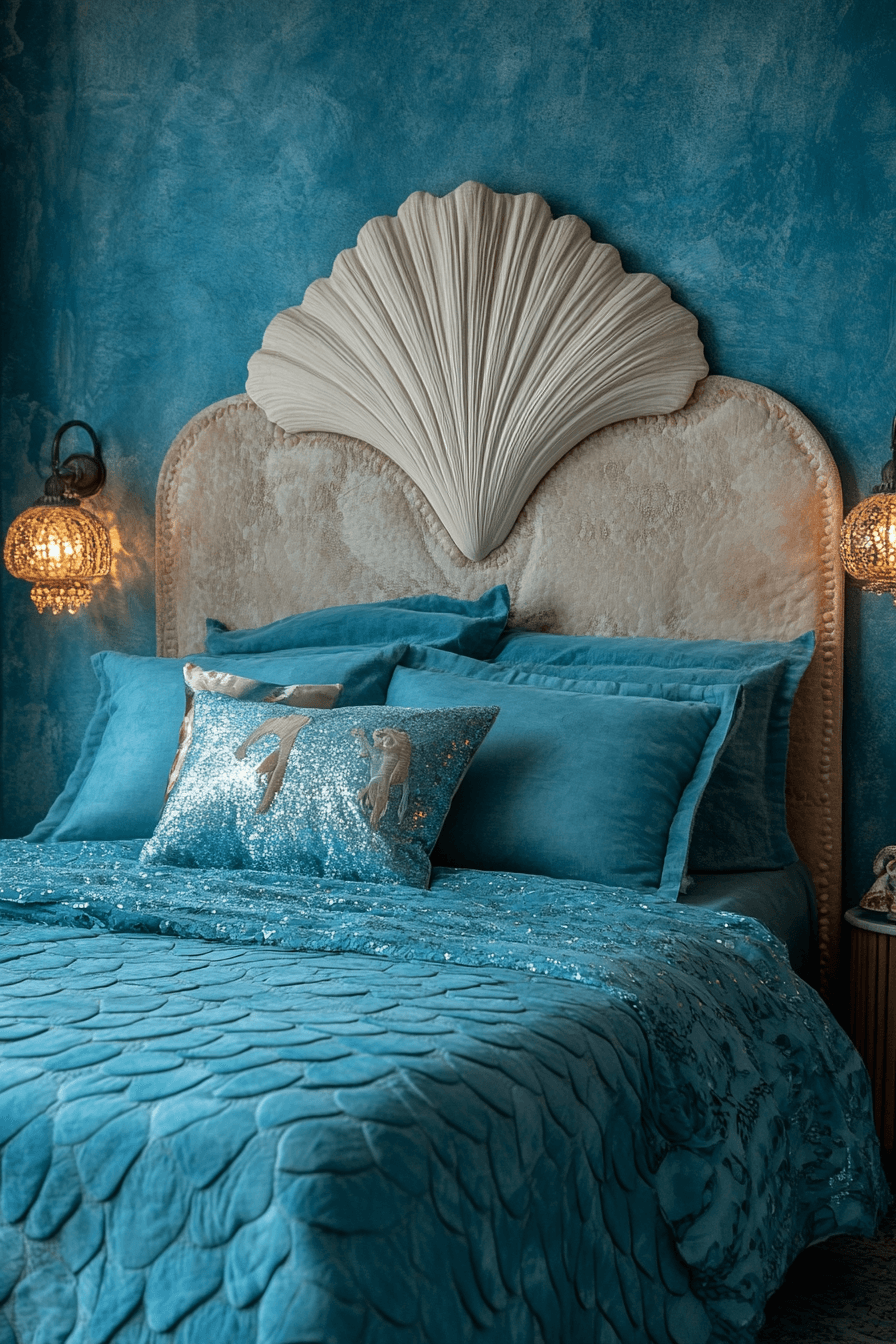17+ Enchanted Bedroom Ideas That Bring Magic Into Everyday Living 20 Mermaids Ocean Dream