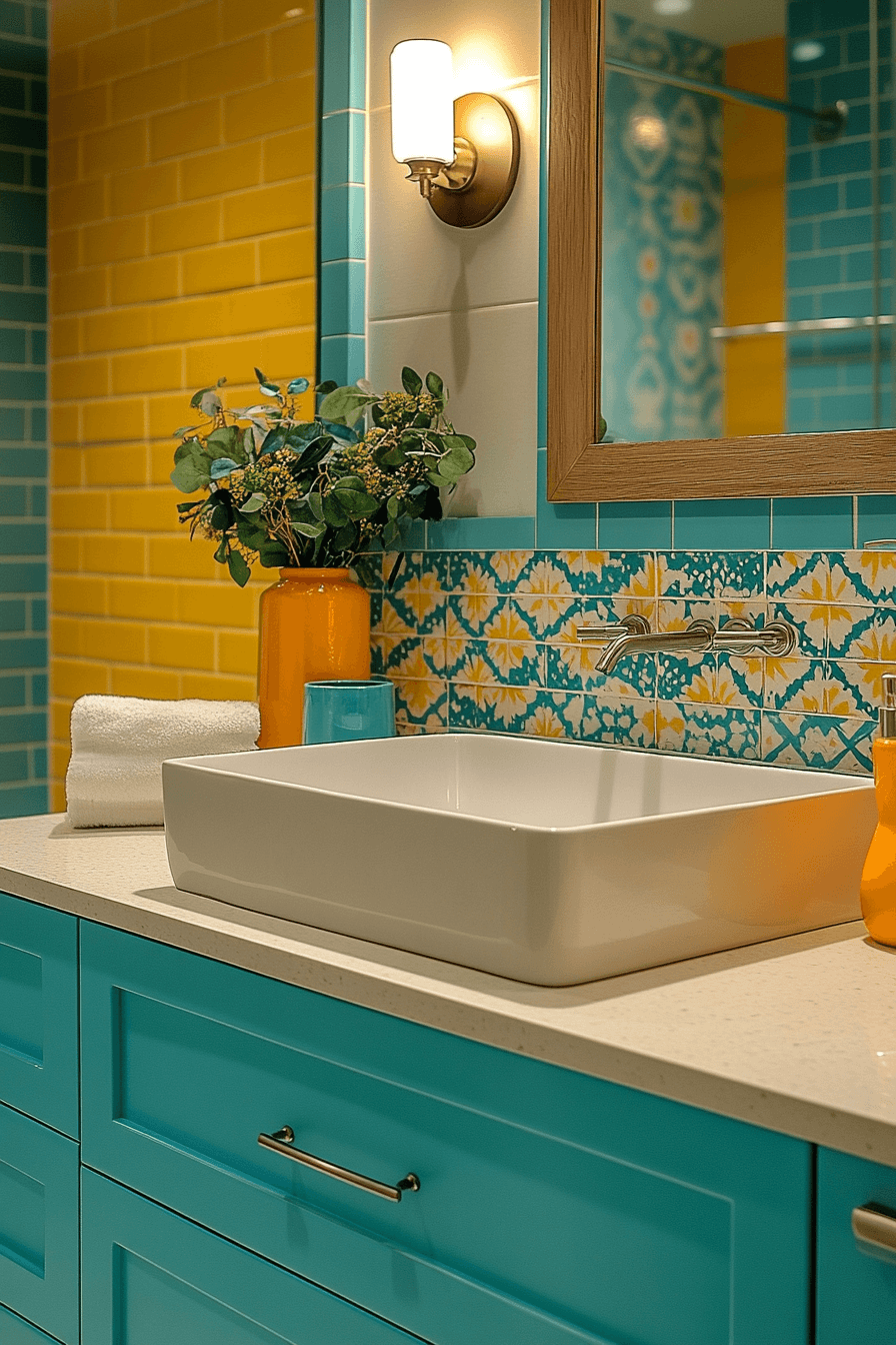 18+ Vintage Modern Bathroom Designs That Capture Classic Elegance With Modern Flair 20 Pastel Retro Serenity