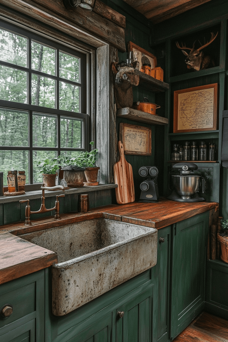 17+ Rustic Kitchen Ideas That Highlight Natural Beauty and Texture 20 Rustic Wilderness Kitchen Adventure