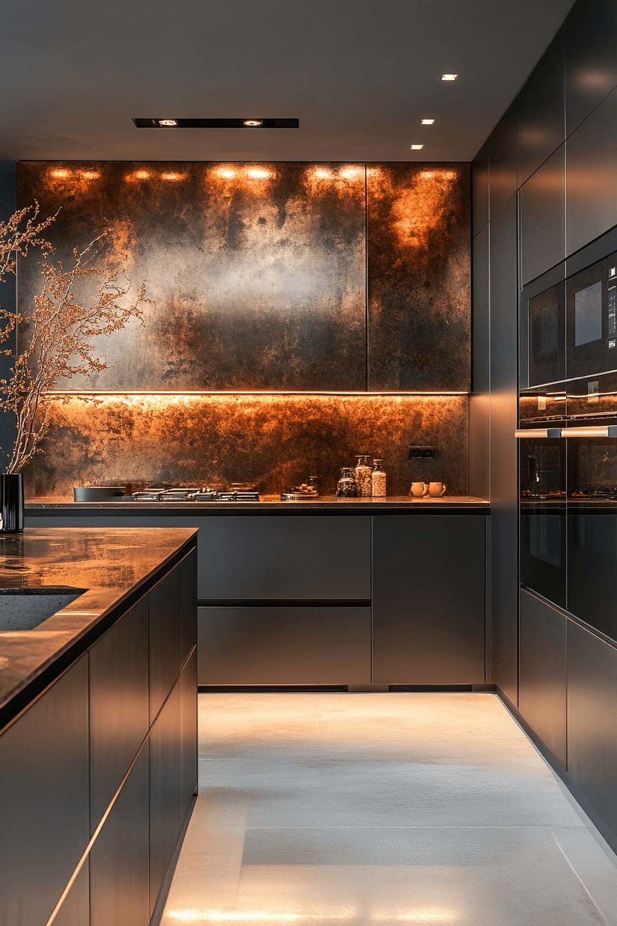 18+ Nordic Kitchen Inspiration That Highlights Natural Beauty 20 Twilight Kitchen Magic