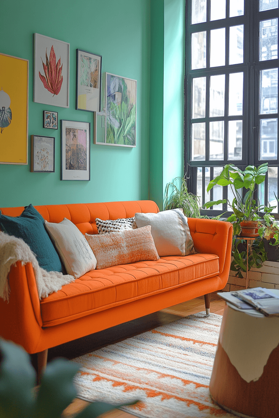 27+ Small Apartment Decorating Tips for a Chic and Organized Space 21 Balanced Color Flow