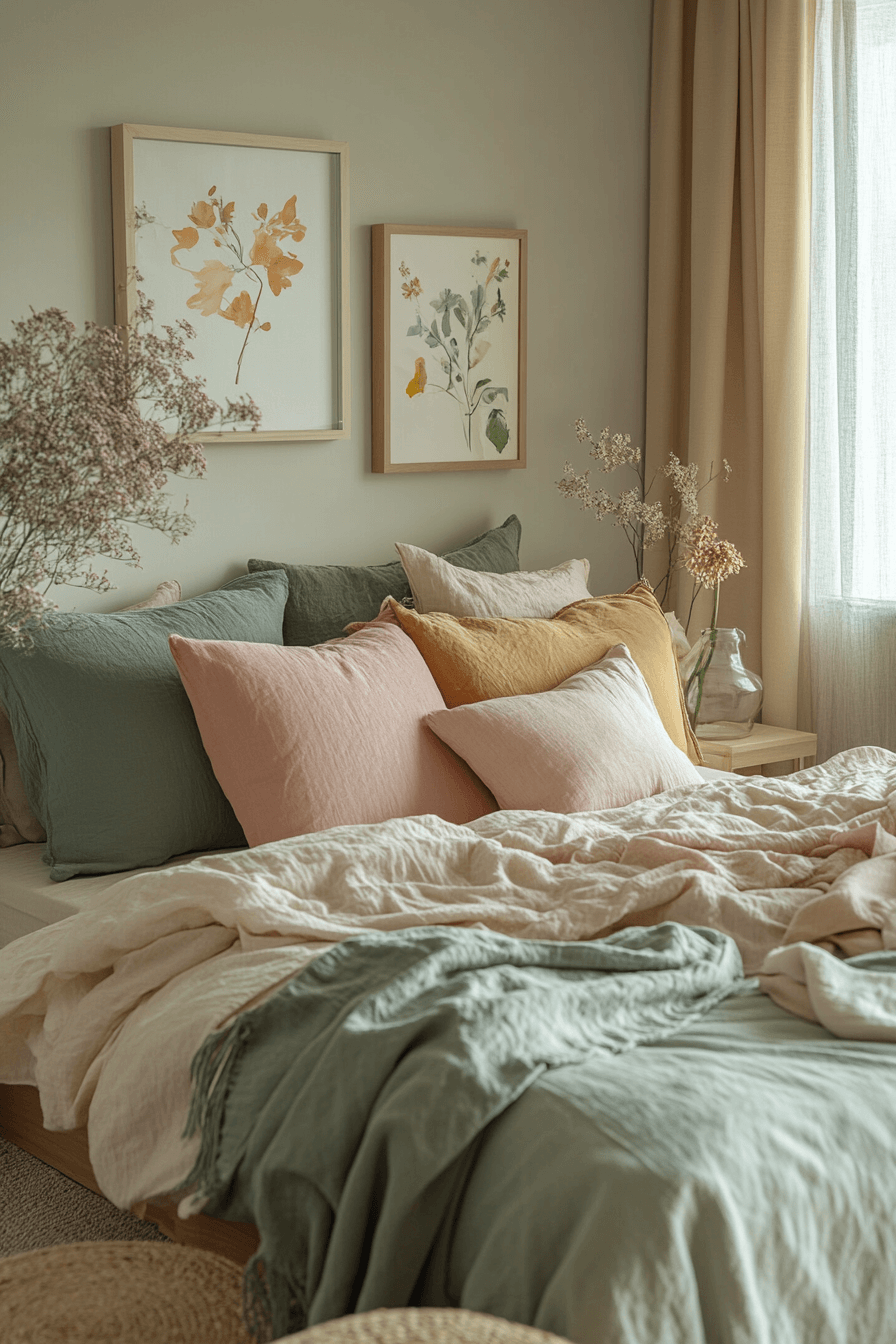 27+ Apartment Aesthetic Cozy Styles That Bring Warmth to Any Room 21 Muted Apartment Color Blocks
