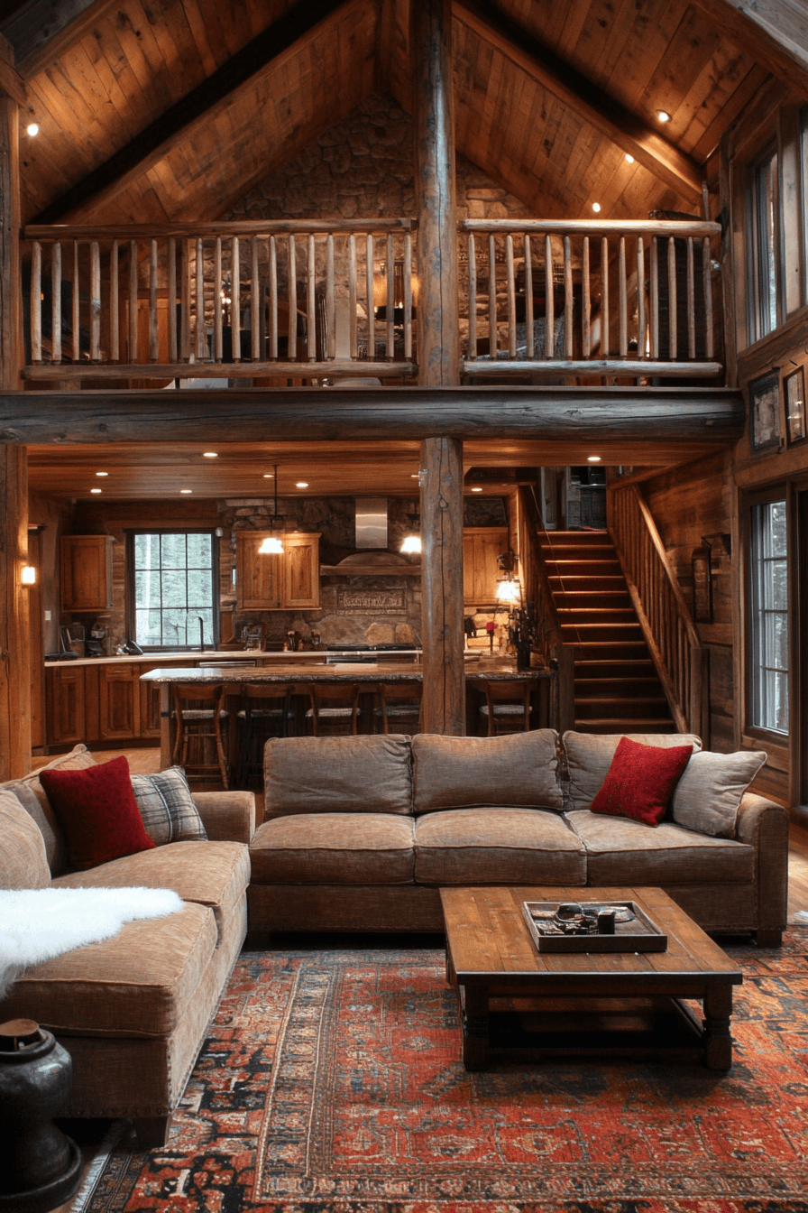 25+ Cabin Interiors That Make Every Detail Feel Special 21 Warm Cabin Escape