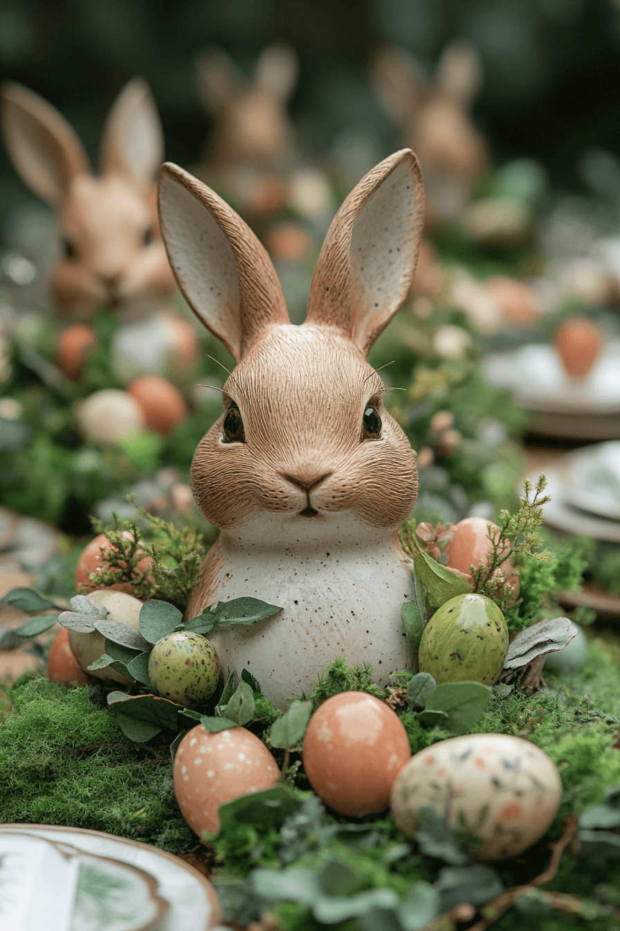 24+ Easter Table Decorations That Make Guests Feel Truly Welcome 21 Woodland Magic Feast