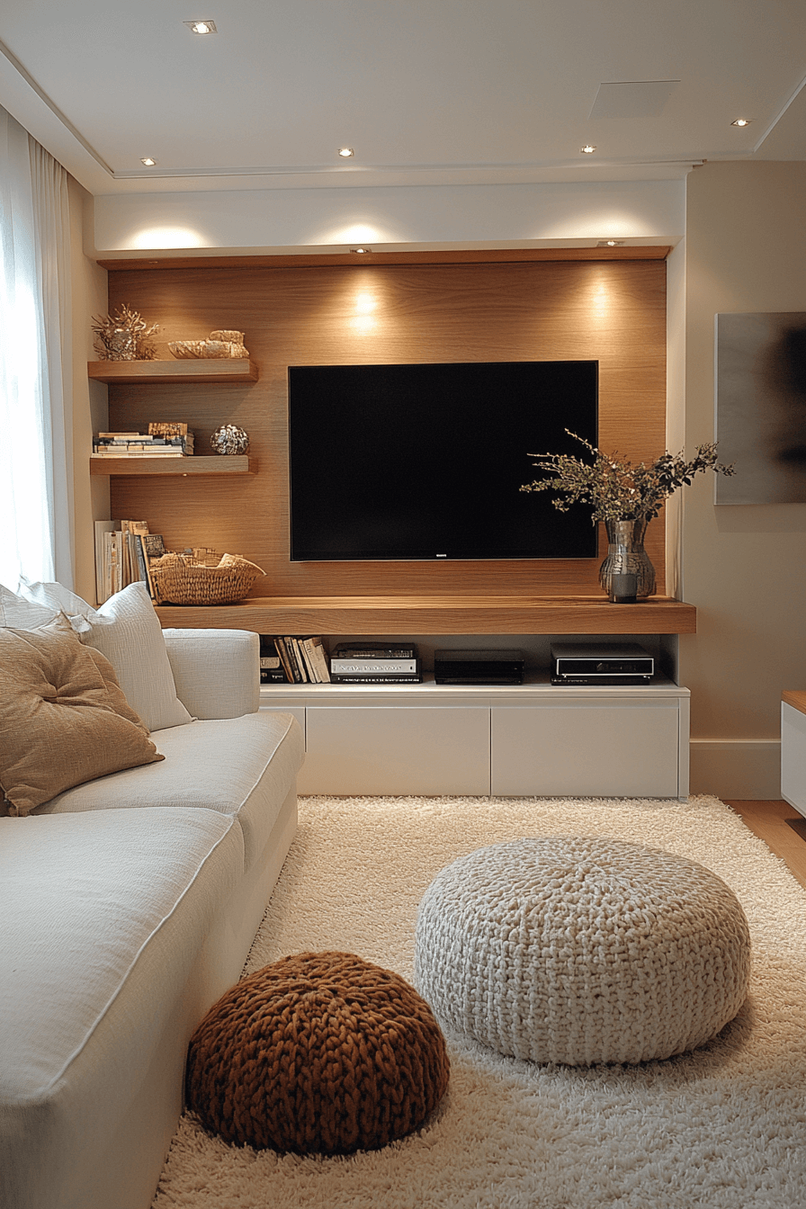 24+ Small Apartment Ideas That Maximize Space Without Sacrificing Style 22 Entertainment Elegance