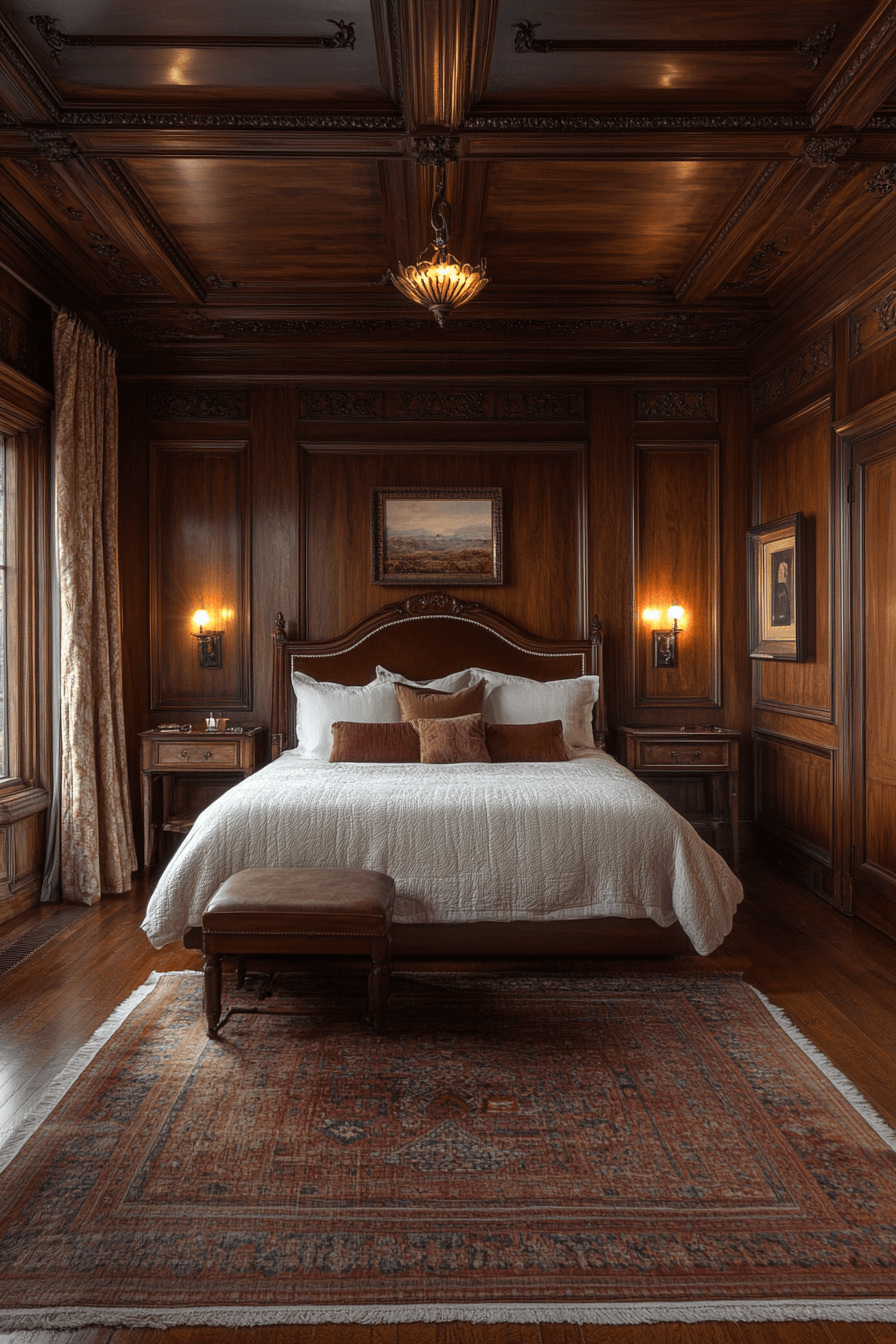 25+ Luxury Bedroom Master Ideas That Capture Modern Elegance 23 Mastercrafted Wooden Luxe Suite