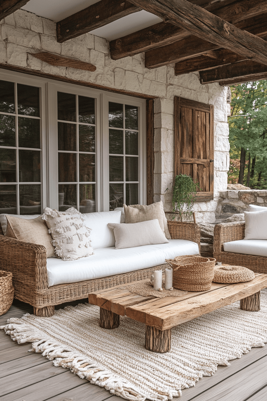 22+ Scandi Boho Patio Designs to Create a Bright and Airy Outdoor Space 23 Modern Nature