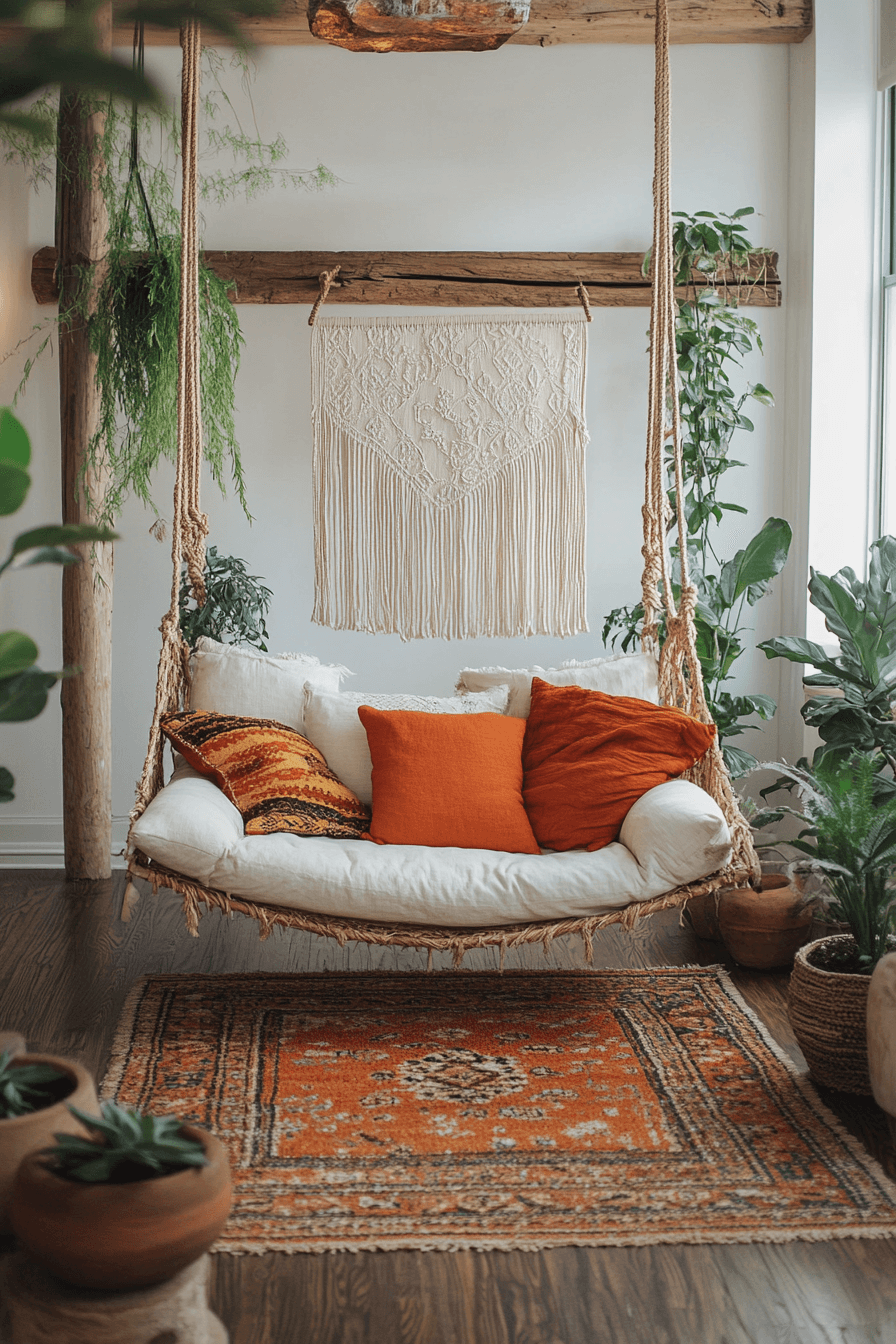 21+ Boho Maximalist Living Room Inspiration for a Bold Home Makeover 23 Relaxed Boho Bliss