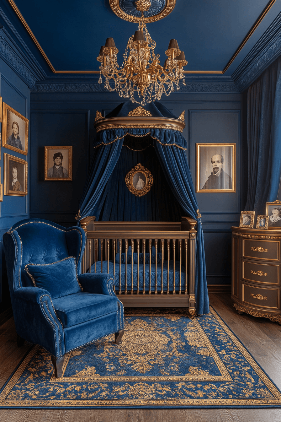 20+ Nursery Room Ideas for a Boy to Inspire Everyday Happiness 23 Royal Princes Palace