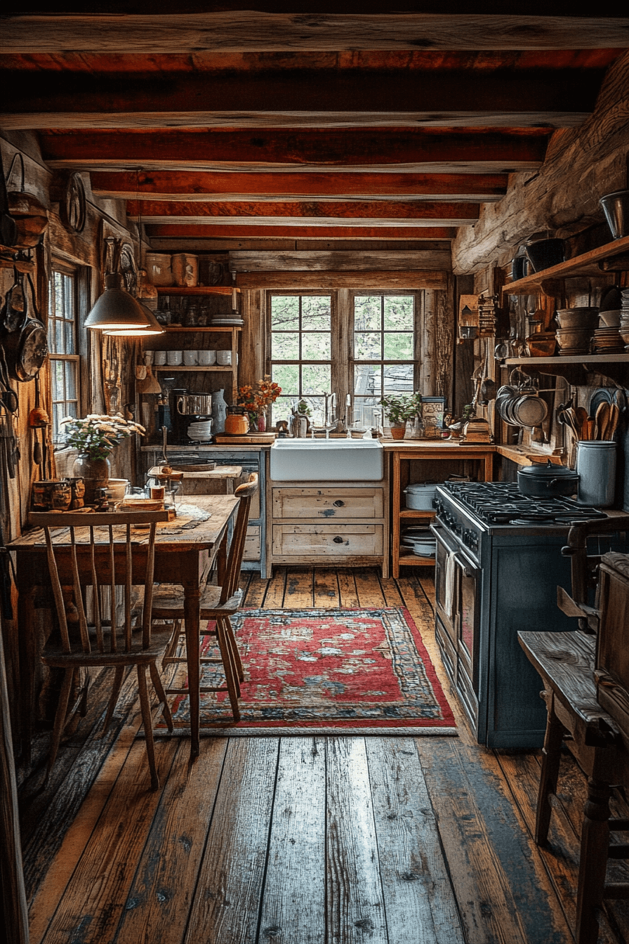 25+ Cabin Interiors That Make Every Detail Feel Special 23 Rustic Homestead Retreat