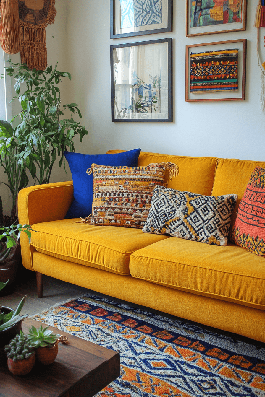 23+ Afrohemian Decor Ideas That Celebrate Culture and Creativity 23 Small Space Style