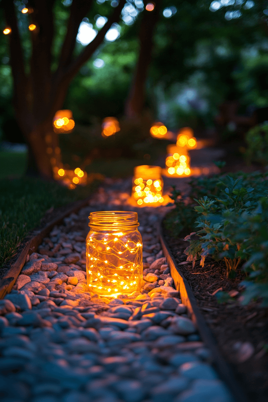 23+ Easter Yard Decorations to Create a Bright and Colorful Display 24 Firefly Jar Lighting