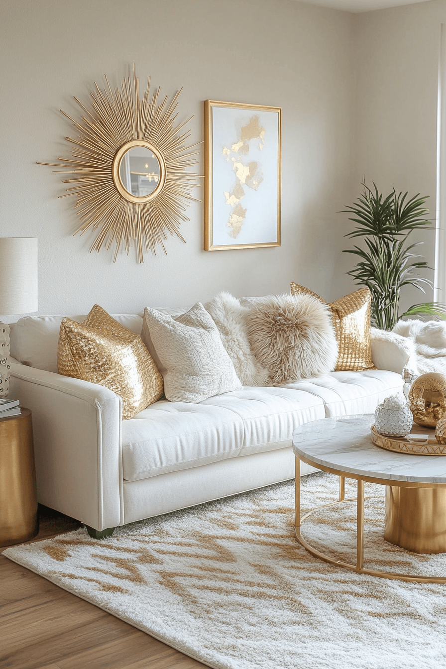 21+ Cozy Maximalism Decor Inspiration That Proves More Can Be Beautiful 24 Golden Grandeur