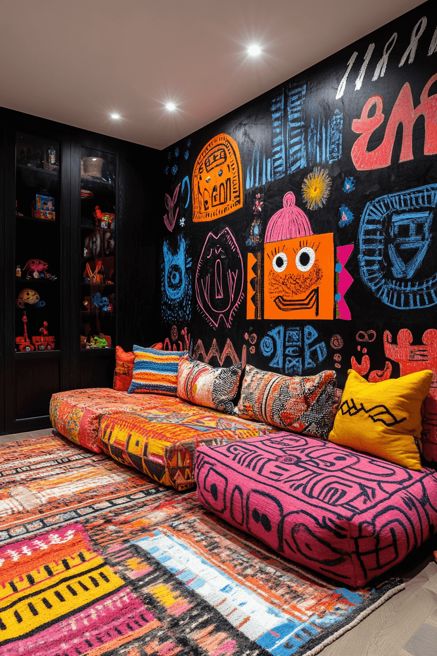 23+ Afrohemian Decor Ideas That Celebrate Culture and Creativity 24 Playful Learning