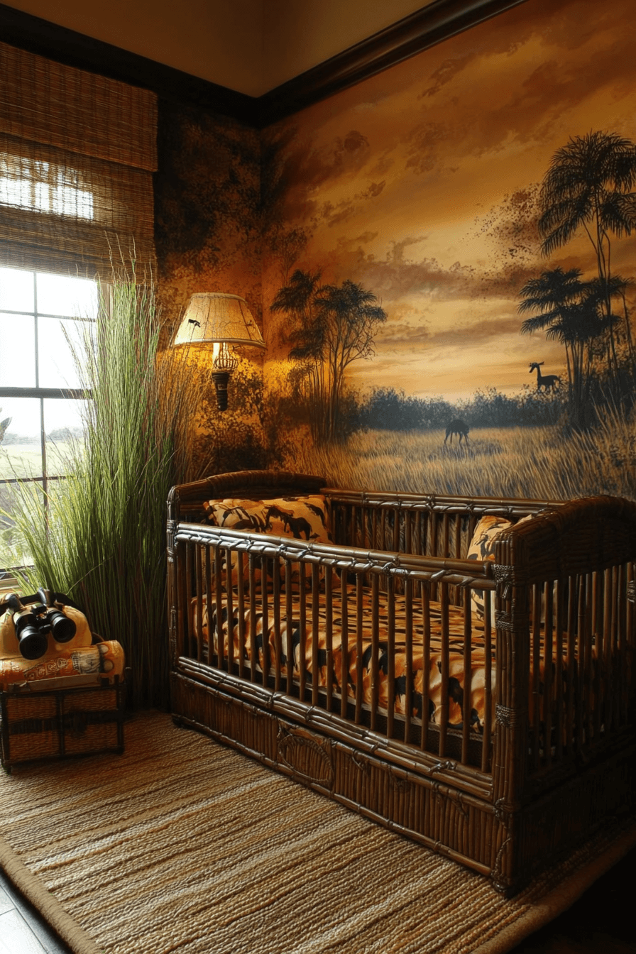20+ Nursery Room Ideas for a Boy to Inspire Everyday Happiness 25 Explorers Safari Retreat