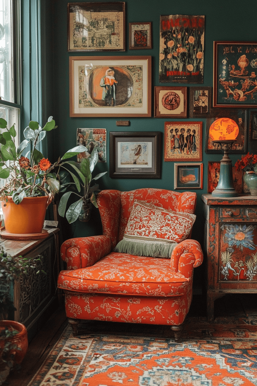 21+ Boho Maximalist Living Room Inspiration for a Bold Home Makeover 25 Retro Boho Treasure Trove
