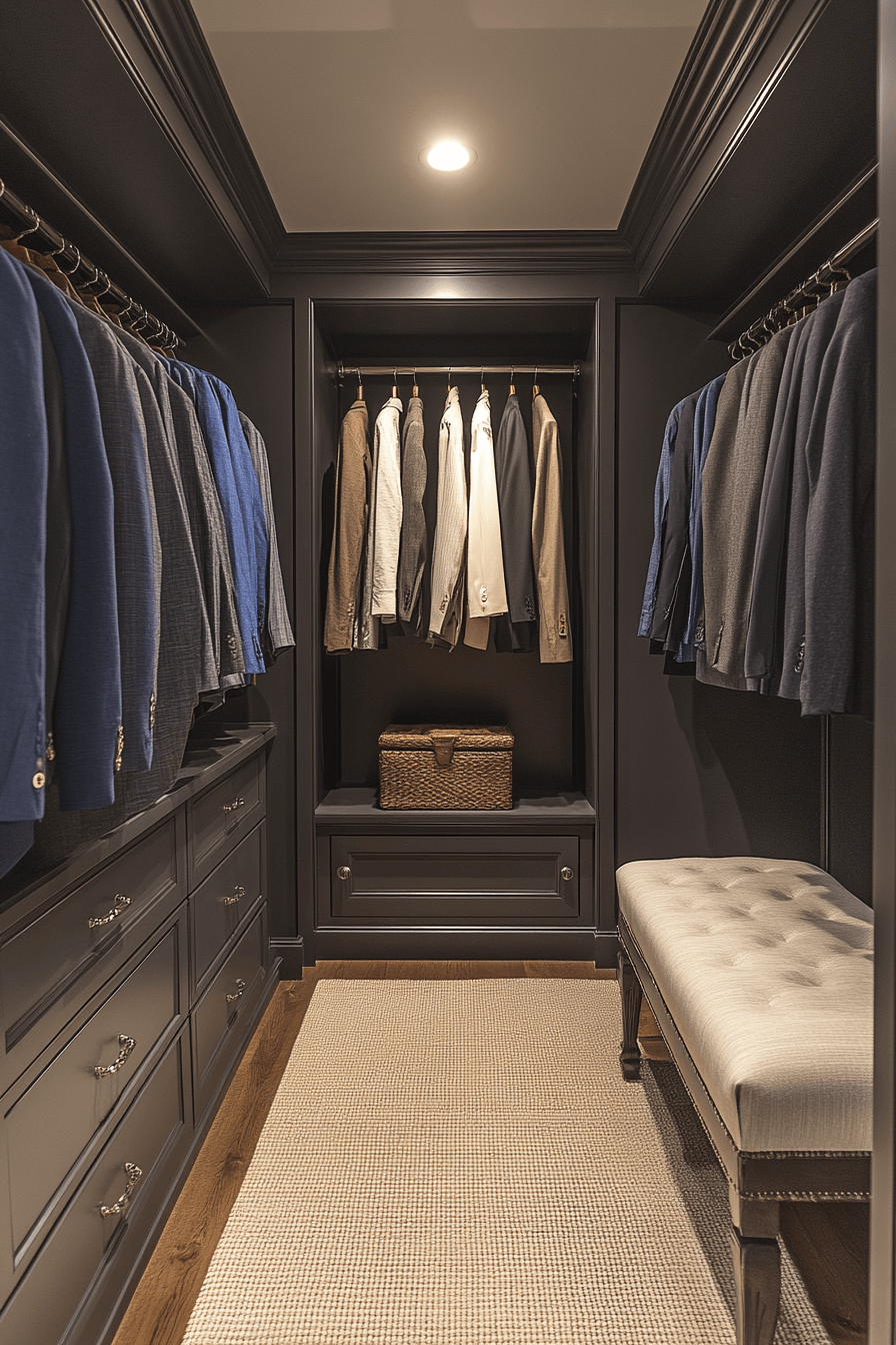27+ Luxury Closets Design Ideas Perfect for Modern Homes 26 Doorless Open Wardrobe Display