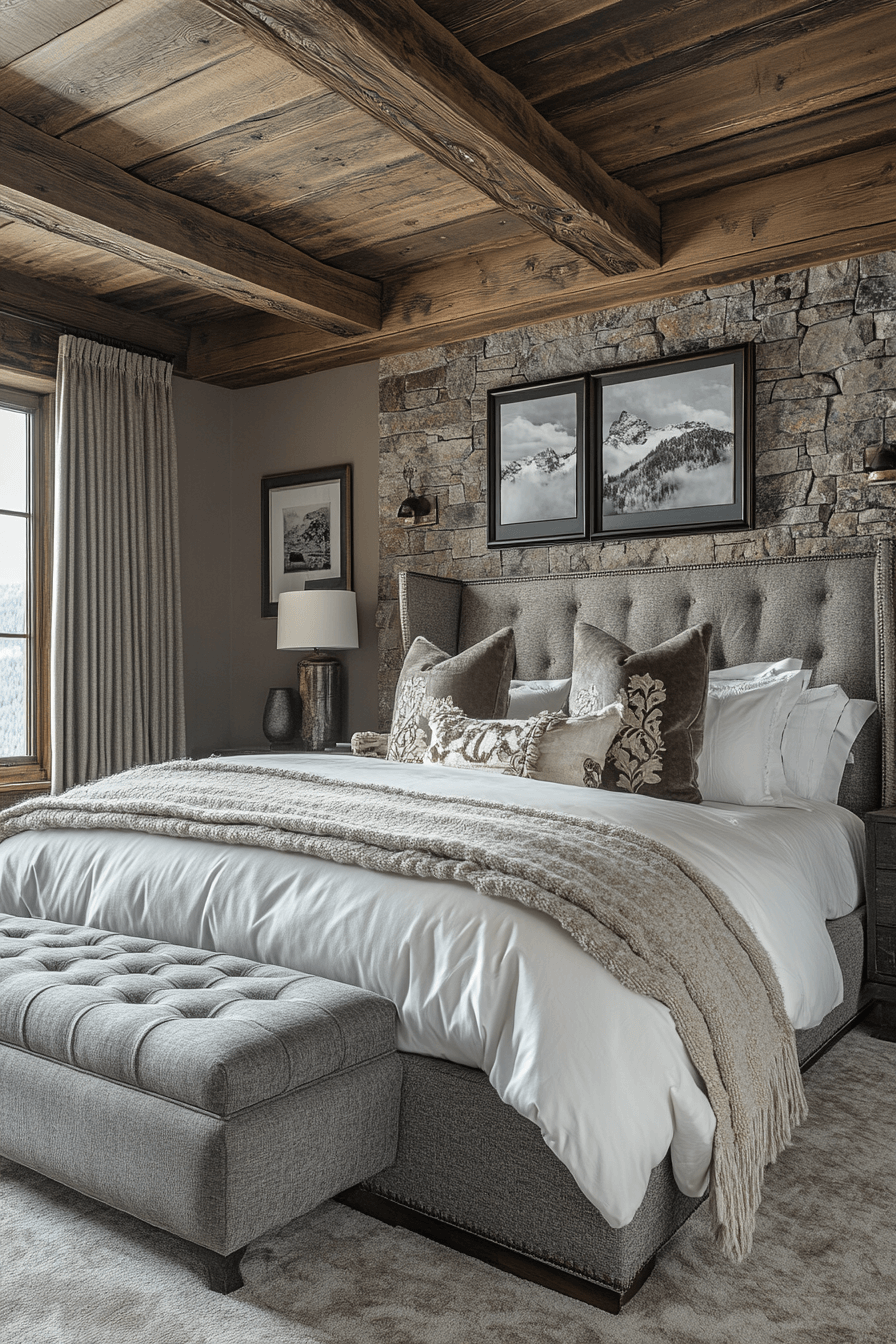 25+ Luxury Bedroom Master Ideas That Capture Modern Elegance 26 Refined Rustic Hideaway