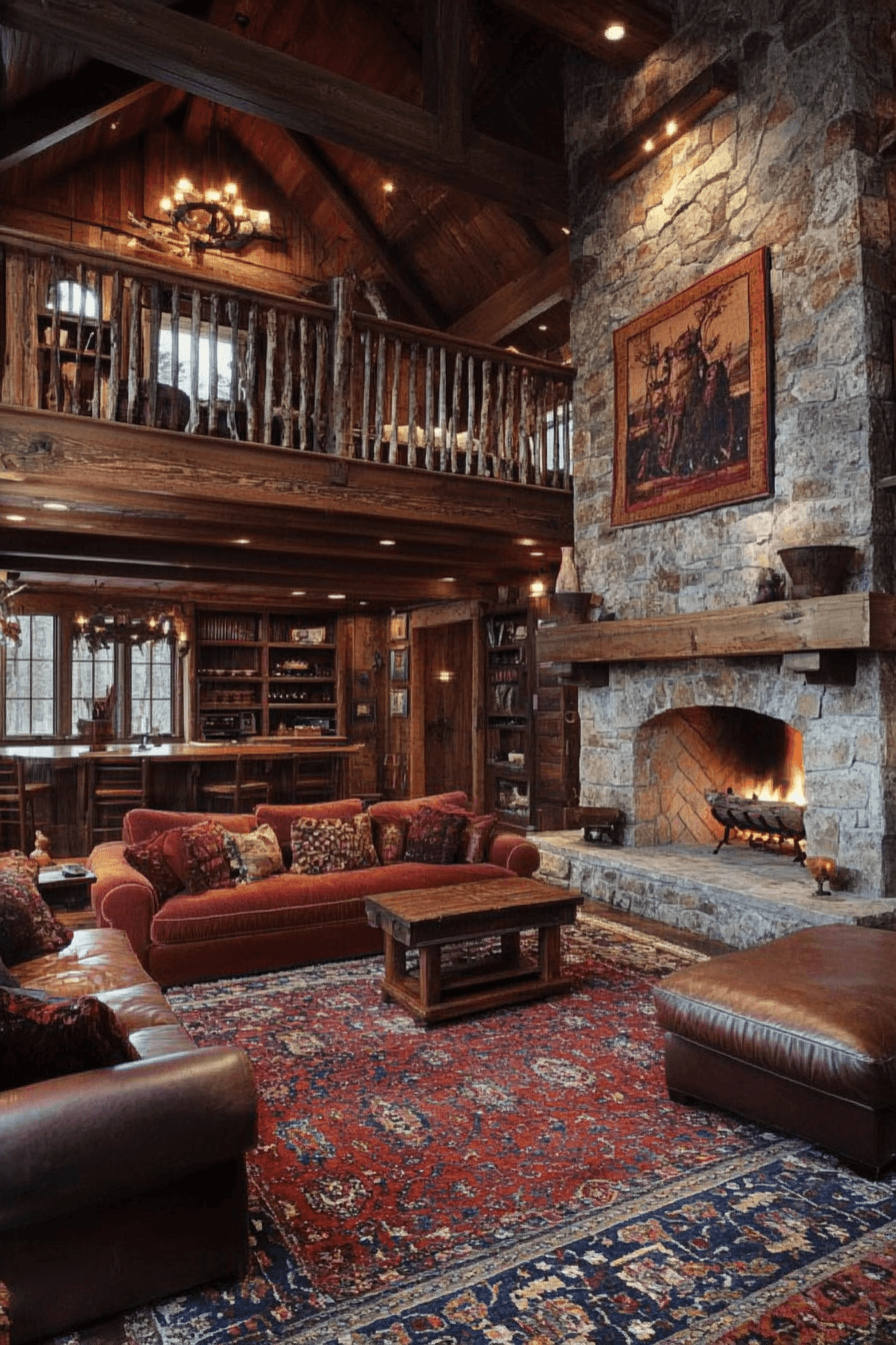 25+ Cabin Interiors That Make Every Detail Feel Special 27 Craftsman Timber Haven