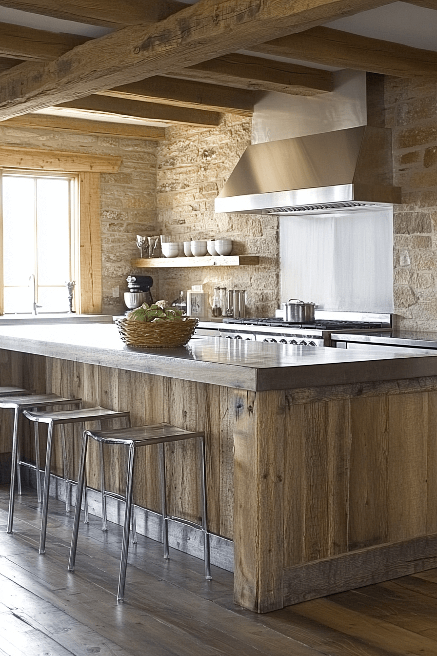 19+ Vintage Modern Farmhouse Ideas That Highlight Natural Beauty 3 Barnhouse Charm With A Modern Twist