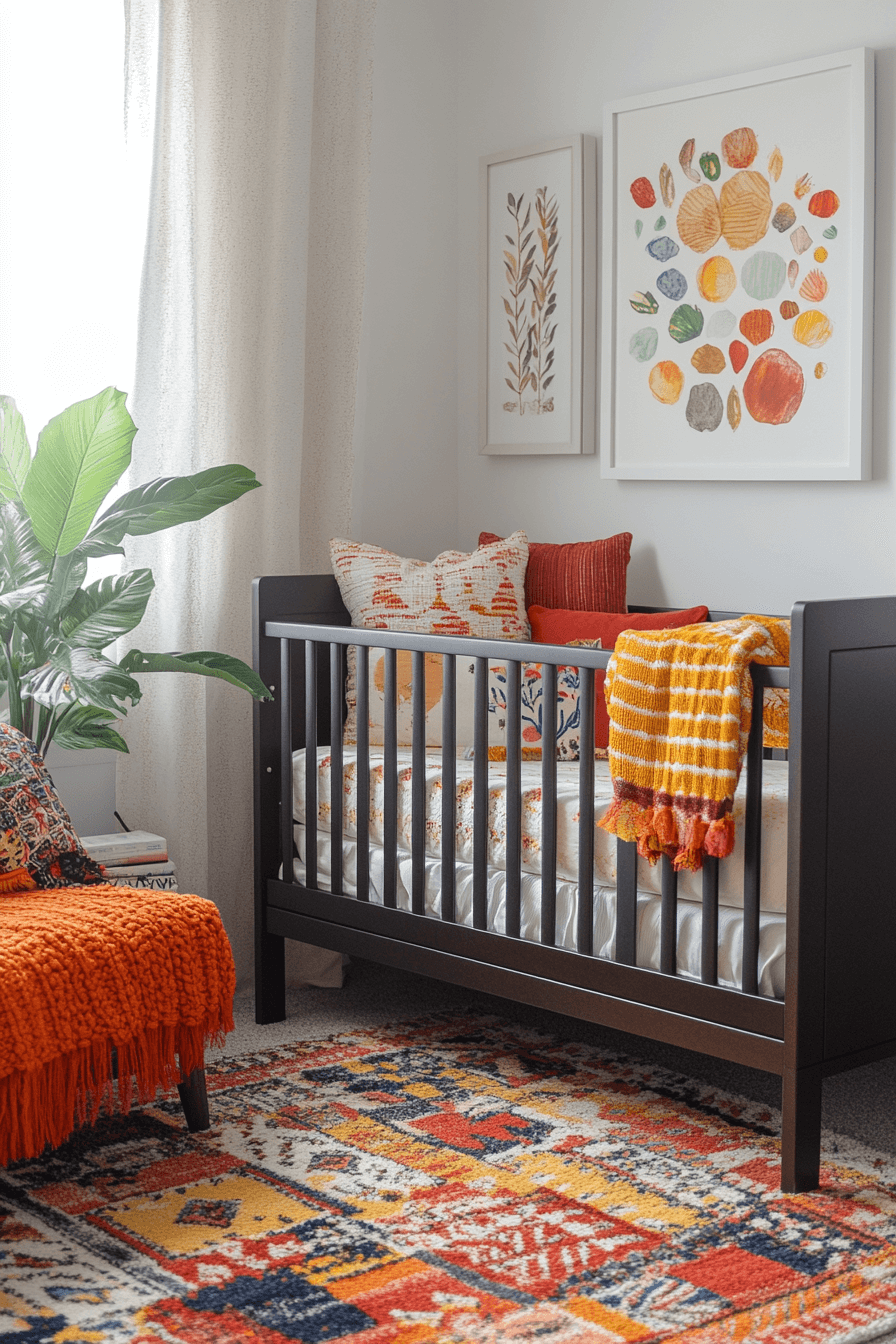17+ Nursery Room Ideas for a Girl That Grow Gracefully With Her 3 Colorful Shapes Wonderland