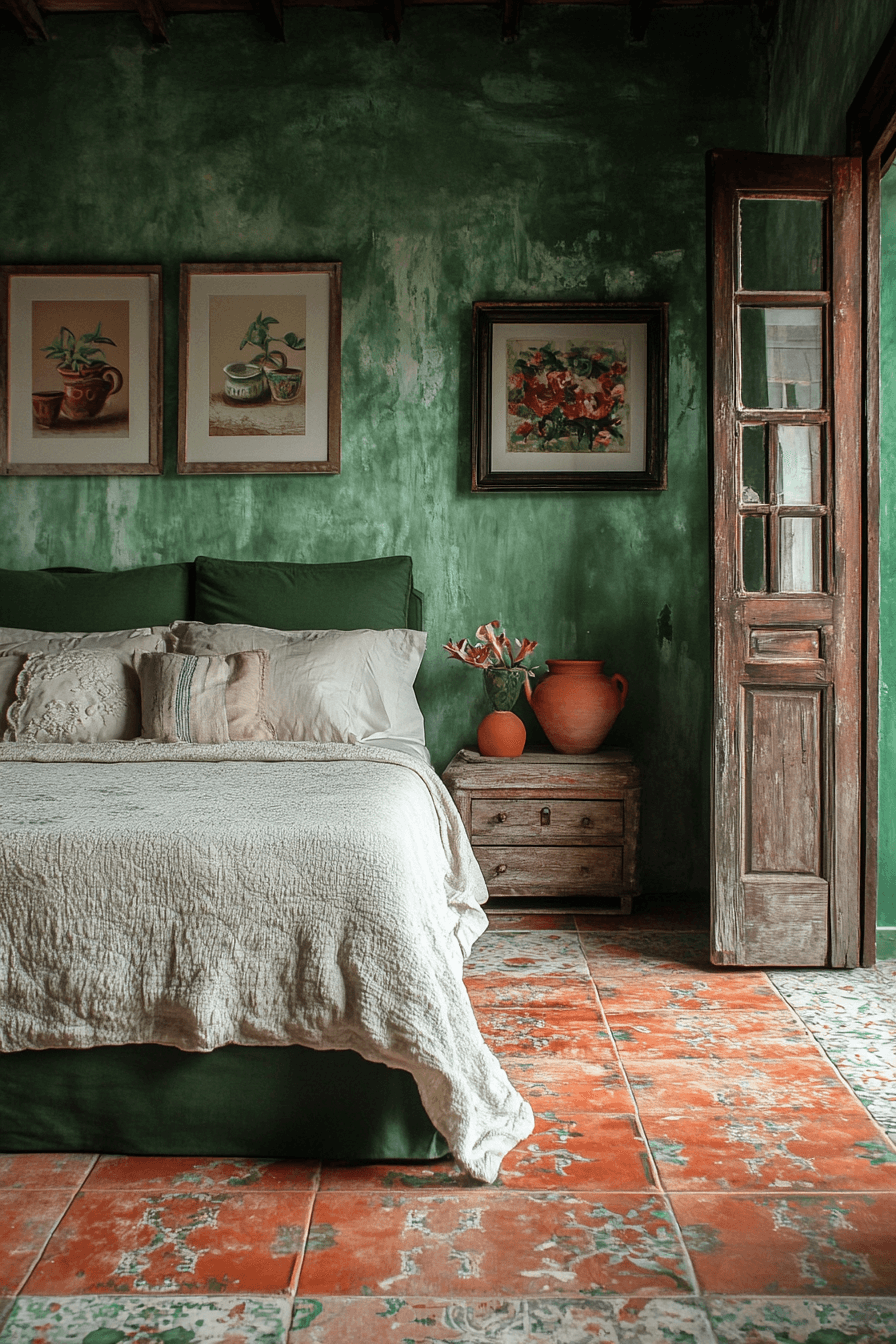 15+ Green and Terracotta Bedroom Ideas That Prove Natural Colors Inspire Serenity 3 Earth Inspired Harmony
