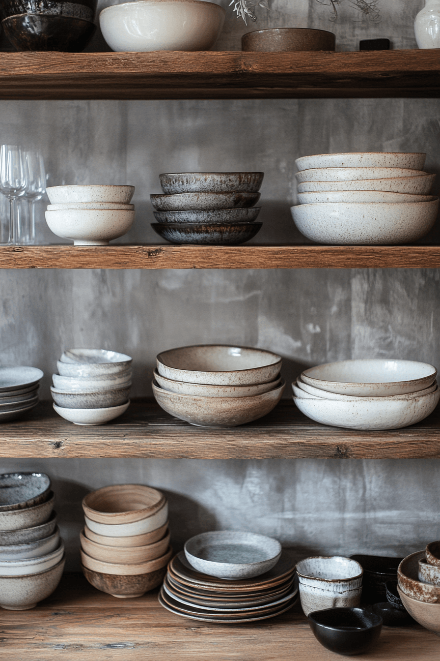 15+ Wabi Sabi Apartment Ideas That Celebrate Simplicity and Beauty 3 Handmade Ceramics