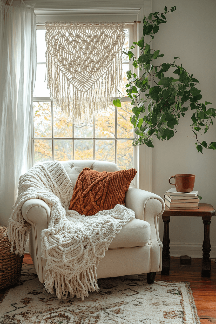 16+ Boho Window Treatments That Add Depth Through Layers and Patterns 3 Macrame Wonder