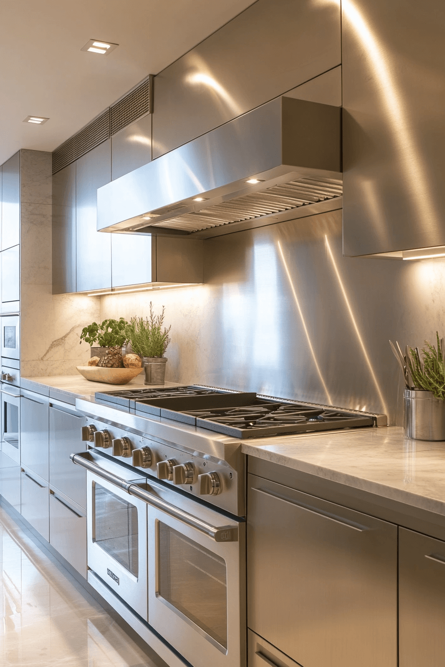 19+ Contemporary Kitchens That Prove Modern Design Can Still Feel Cozy 3 Modern Steel Kitchen