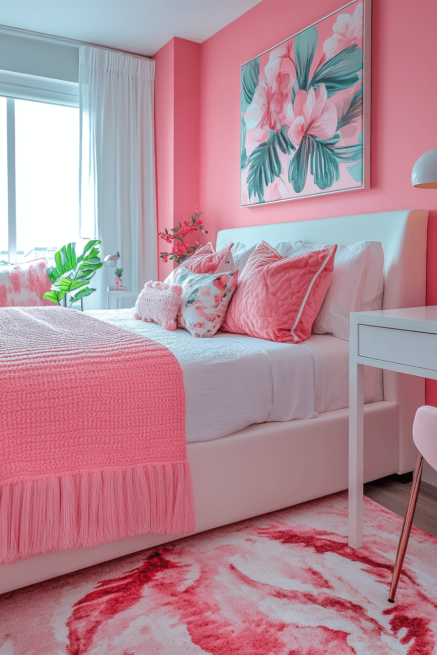 17+ Pink and White Bedroom Ideas for a Budget-Friendly Room Refresh 3 Pastel Dreamland