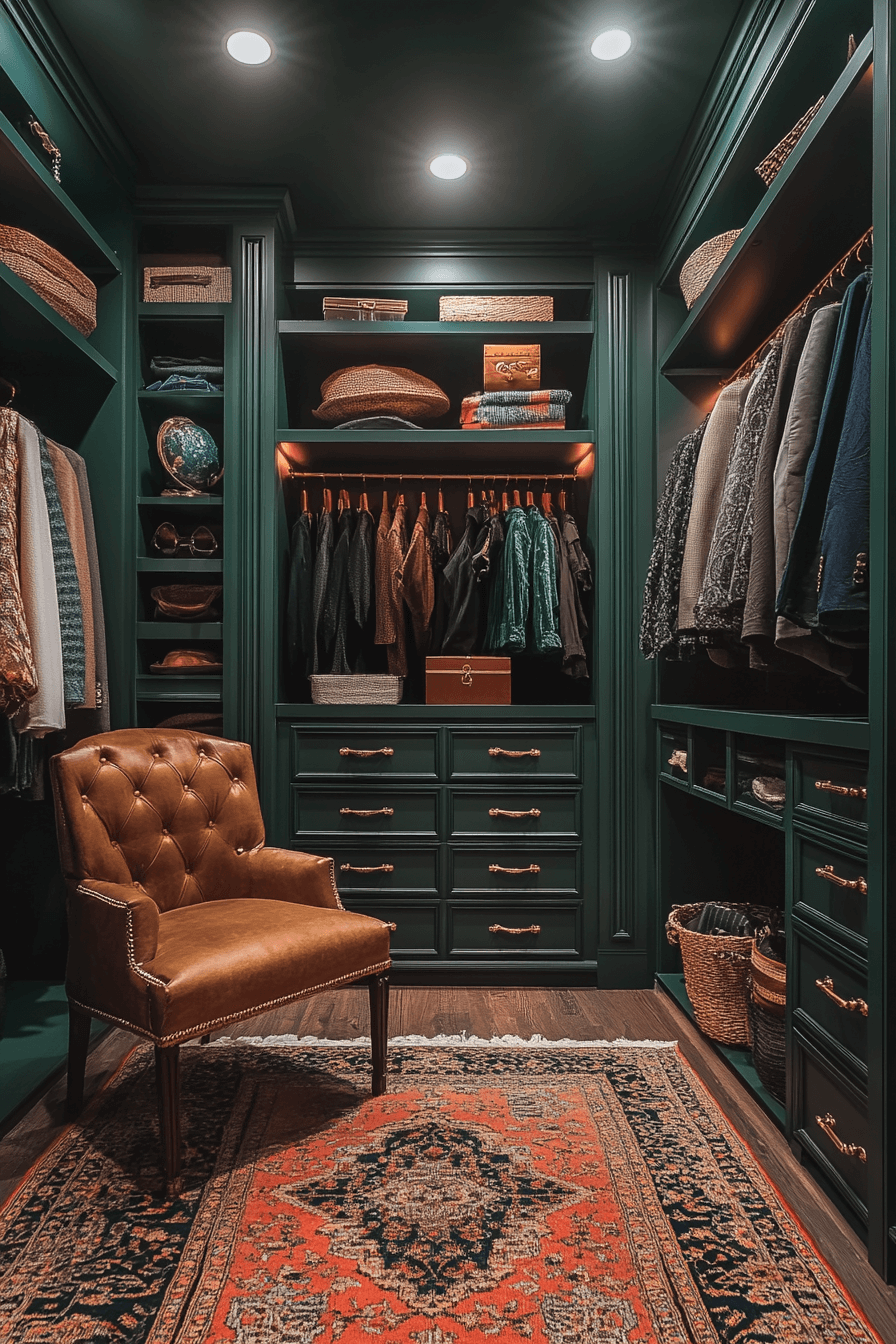 27+ Luxury Closets Design Ideas Perfect for Modern Homes 3 Plush Velvet Closet Interior