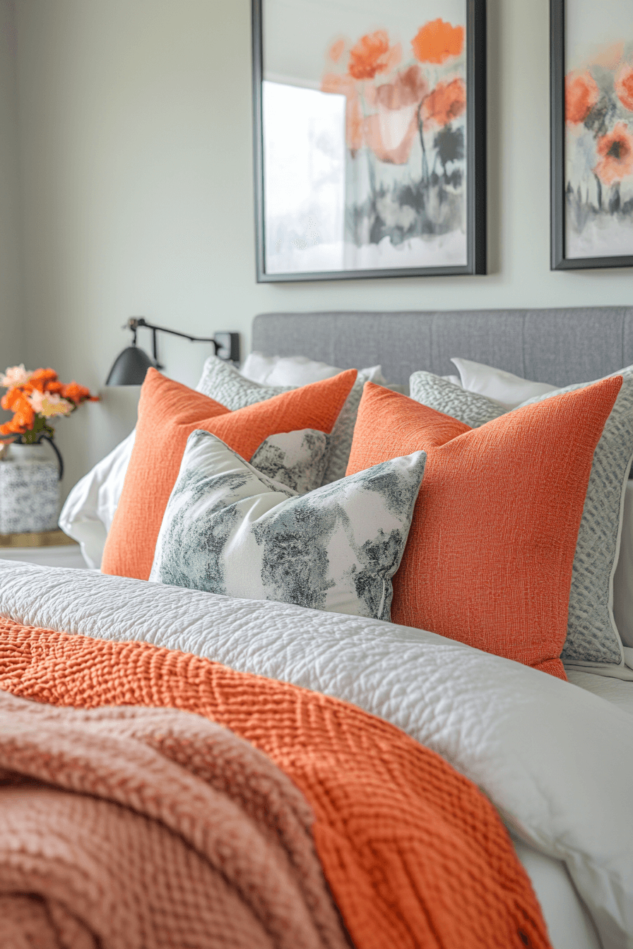 19+ Green and Pink Bedroom Ideas That Balance Bold and Soft Tones 3 Sage Serenity And Coral Splash