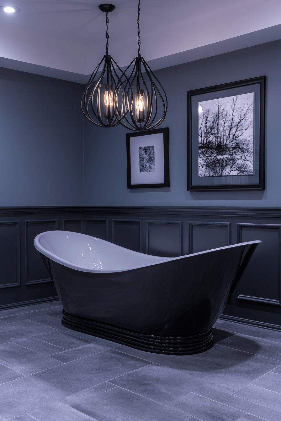 17+ Neutral Bathroom Decor Looks That Spark Serenity and Balance 3 Sleek Monochrome Retreat